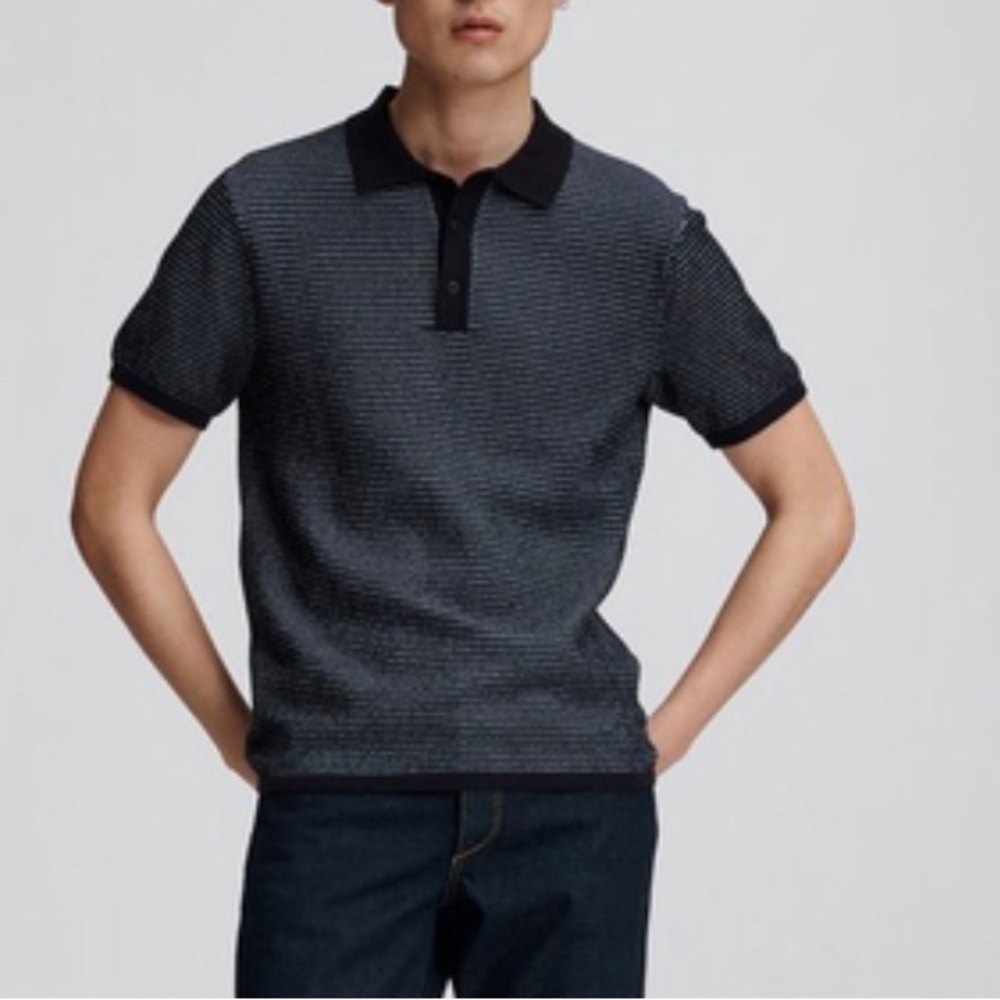 Rag n bone finn polo shirt